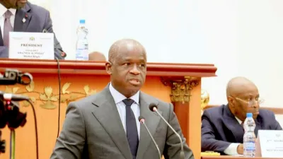 Hermann Immongault, vice-président du gouvernement gabonais
