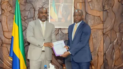 Hermann Immongault, vice-président du gouvernement gabonais