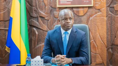 Hermann Immongault, vice-président du gouvernement gabonais
