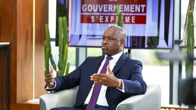 Hermann Immongault, vice-président du gouvernement gabonais