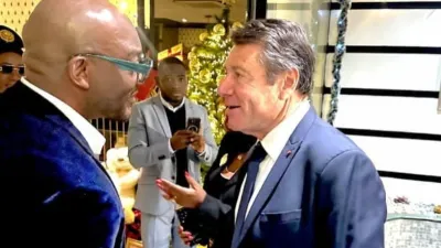 Hugues Ongoundou, président de la Fédération des communautés africaines des Alpes-maritimes et de la principauté de Monaco (FCAA-MPM) 