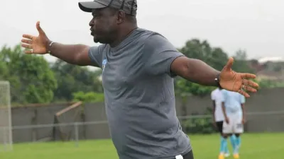 Hugues Sosthène Yala, coach principal de l'AO CMS