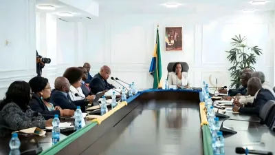 Huguette Yvonne Nyana Ekoume-Awori, présidente du Sénat