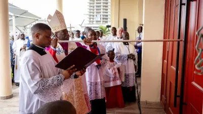 Inauguration de la Cathédrale Sainte-Marie