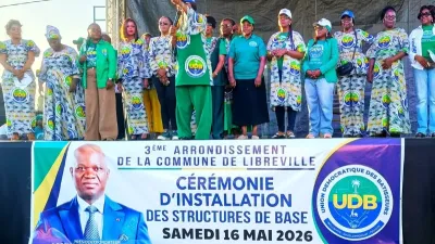 Installation des nouveaux responsables UDB du 3e arrondissement de Libreville