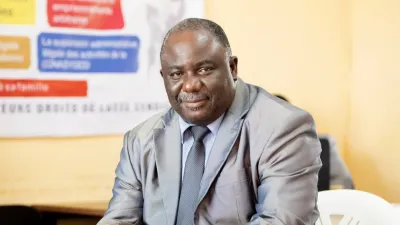 Jean Rémi Yama, président du Parti national pour le travail et le progrès (PNTP) 