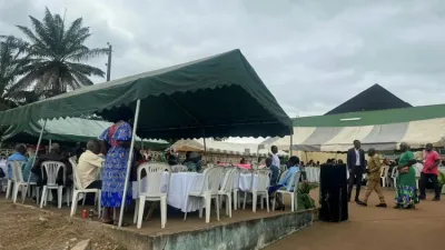 Moment de la célébration des aînés dans la capitale provinciale de la Nyanga.