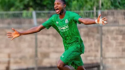Kaled Okoua Nkani, footballeur à Mangasport