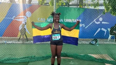 Kenza Falana, athlète gabonaise 