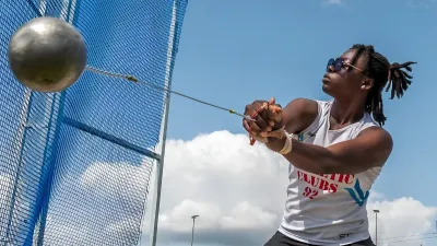 Kenza Falana, athlète gabonaise 