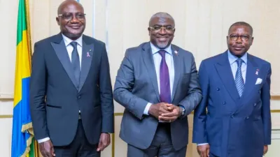 Lambert Mouvinde Millot et Edgard Moukoumbi