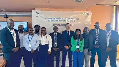 Lancement du partenariat SEEG-Suez