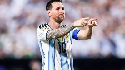 Lionel Messi, footballeur international 