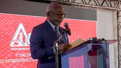 Lubin Ntoutoume, ministre de l'Industrie et de la Transformation locale