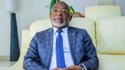Lubin Ntoutoume, ministre de l'Industrie et de la Transformation locale