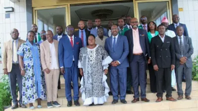 Les parties prenantes au Forum du CDC Afrique.