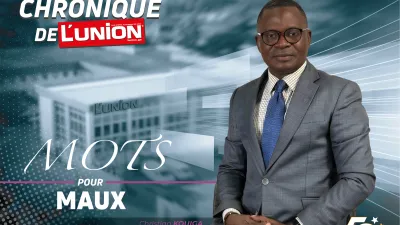 Chistian Germain Kouiga, Responsable Rubrique - Société et Culture & Enquêtes et reportages à L'Union