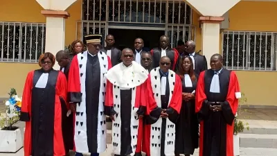Magistrats auditeurs de la Chambre provinciale des comptes de Koula-Moutou