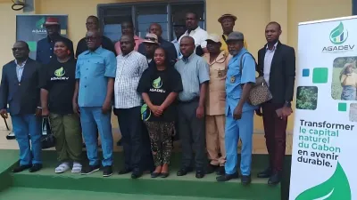 Une réunion de prise de contact et d'enseignement sur les missions de l'Agence gabonaise pour le développement de l'économie verte (Agadev) à Tchibanga