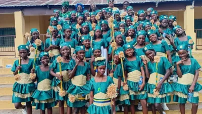 Les majorettes de Mékambo
