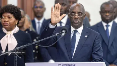 Marc Abeghe, ministre délégué en charge du Budget du Gabon