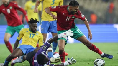 Match Gabon vs Maroc