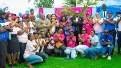 Novembre bleu : Lambaréné accueille le « Village Rose et Bleu »