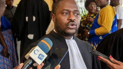 Me Anges Kevin Nzigou, un des avocats des parties civiles