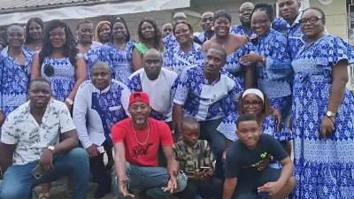 Quelques membres de l’association Dolarité