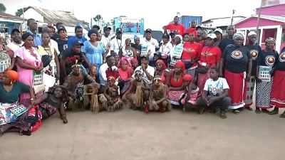 Les membres de Maghanga Ma Nzambe