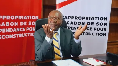 Michel Ongoundou Loundah, président de REAGIR