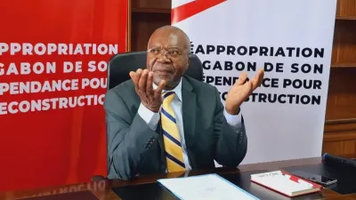 Michel Ongoundou Loundah, président de REAGIR