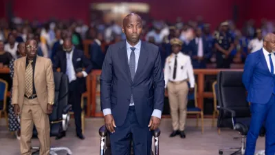 Augustin Emane, ministre de la justice