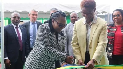 La ministre de la Planification et de la Prospective Louise Pierrette Mvono