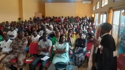 Le procureur de la République a sensibilisé les populations de Moanda sur les dangers des drogues.