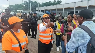 Edgard Moukoumbi, ministre des Travaux publics