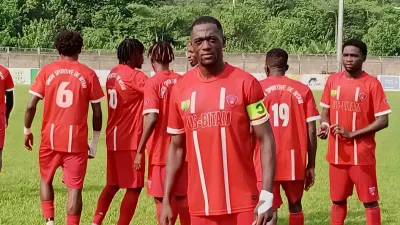 Ngomo Obiang, capitaine de l'Union sportive de Bitam