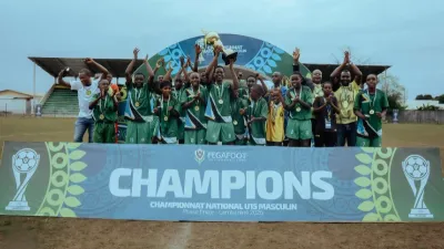 La sélection provinciale de la Ngounié vainqueur du Tournoi national U15