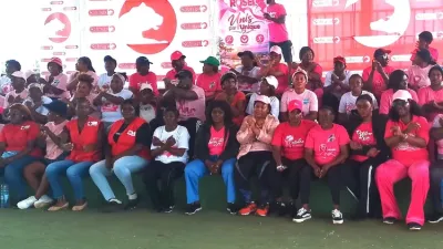 Au terme des activités sportives à l’école provinciale d’action sanitaire.