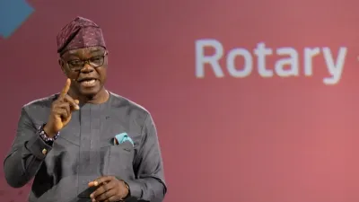 Olayinka Hakeem Babalola, président du Rotary International