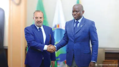 Le président de la République, Brice Clotaire Oligui Nguema