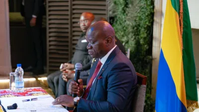 Brice Clotaire Oligui Nguema, président du Gabon