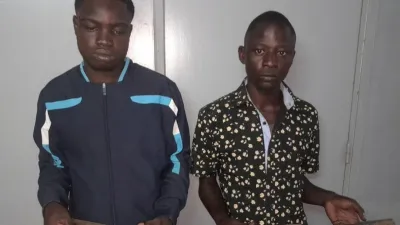 Rudy Ongompila et Aimé Balossi