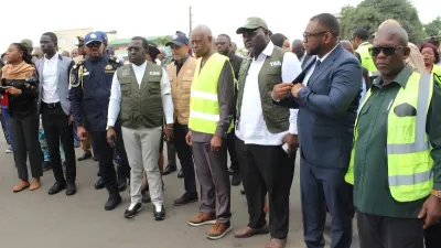 Opération "Libérez les trottoirs" à Libreville