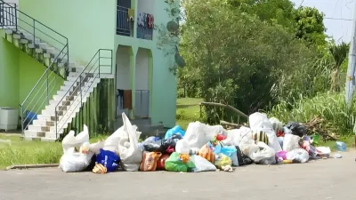 Ordures dans les rues de libreville