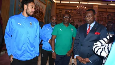 SEM Abdelaziz Branly Oupolo aux côtés des Panthères