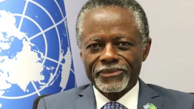 Parfait Onanga-Anyanga, administrateur par intérim du rôle de représentant spécial du secrétaire général de l'ONU et chef de l'UNOCA