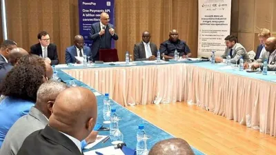 Participants au forum Gabon-Royaume-Uni