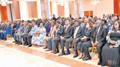 Responsables de partis politique gabonais