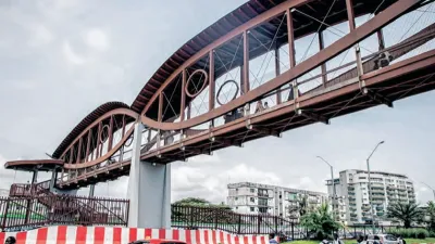 Passerelle lycée léon Mba